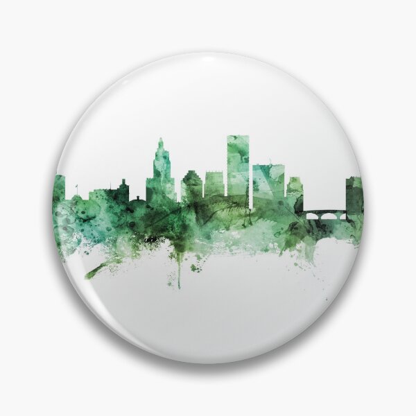 Item preview, Providence Rhode Island Skyline designed and sold by ArtPrints.