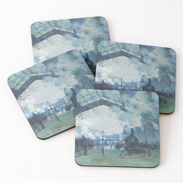 Item preview, Arrival of the Normandy Train, Gare Saint-Lazare (1877) designed and sold by HistoryRestored.