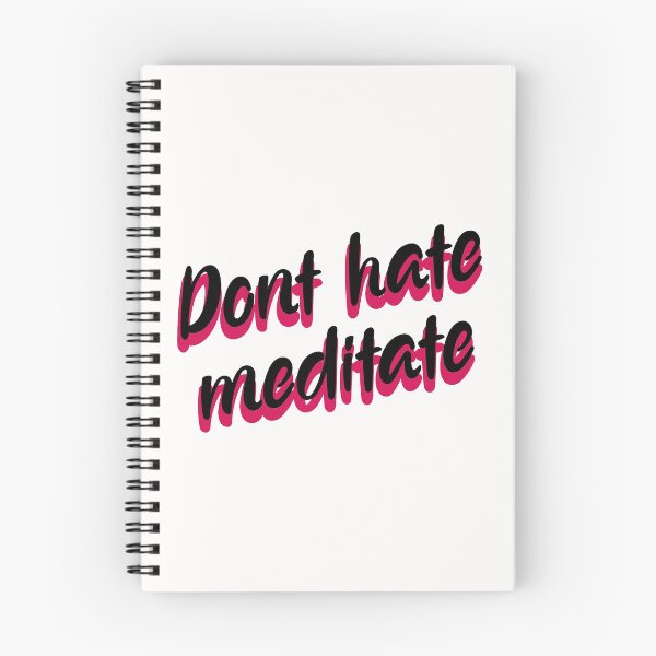 Item preview, DON'T HATE MEDITATE. designed and sold by YAHIA-14.