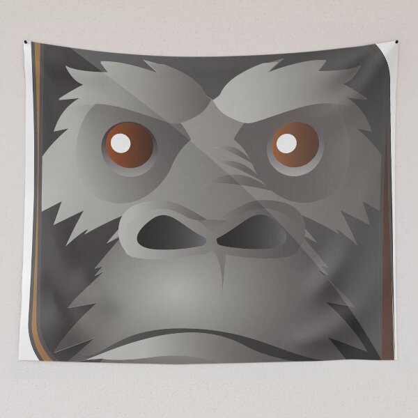 Item preview, gorilla mask designed and sold by AGDesignstore.