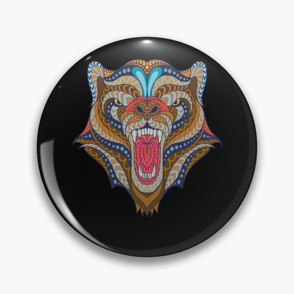 Item preview, Bear Yoga Mandala design designed and sold by Luxara1.
