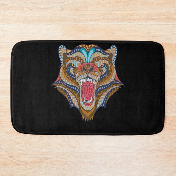 Item preview, Bear Yoga Mandala design designed and sold by Luxara1.