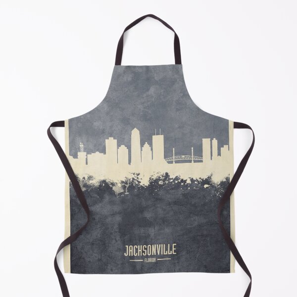 Aperçu de l'œuvre Jacksonville Florida Skyline créée et vendue par ArtPrints.