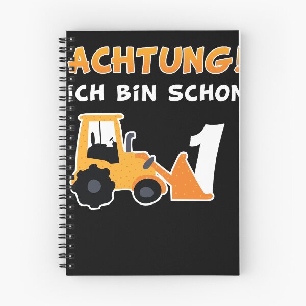 Artikelvorschau, Bagger Junge Kinder 1 Geburtstag 1 Jahr entworfen und verkauft von JonasDesign.