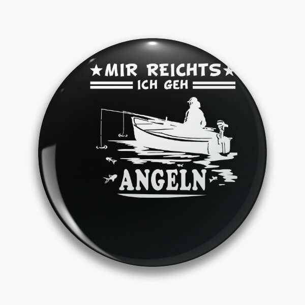 Item preview, Mir Reichts Ich geh Angeln Angler designed and sold by JonasDesign.