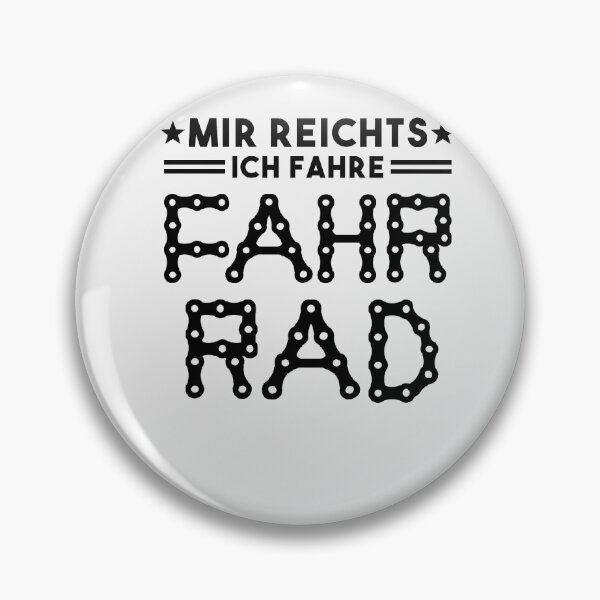 Item preview, Mir Reichts ich fahre Fahrrad Spruch designed and sold by JonasDesign.