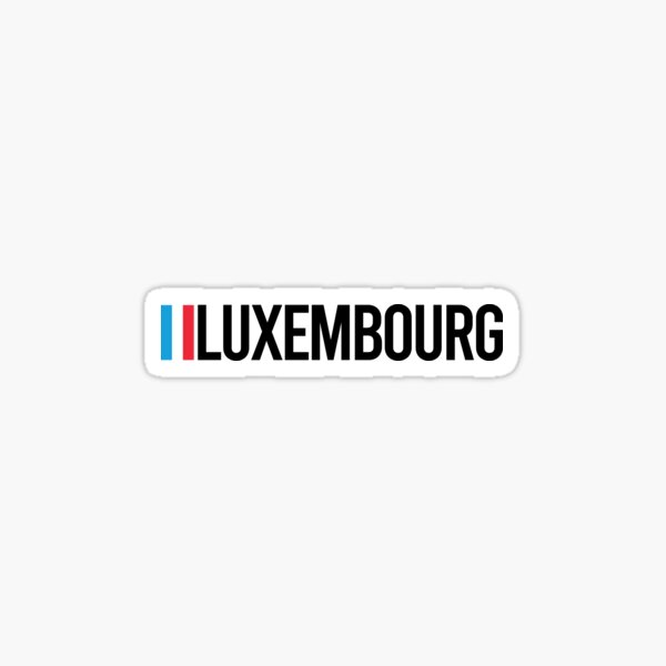Item preview, Luxembourg Minimal Design collection designed and sold by randomorder.