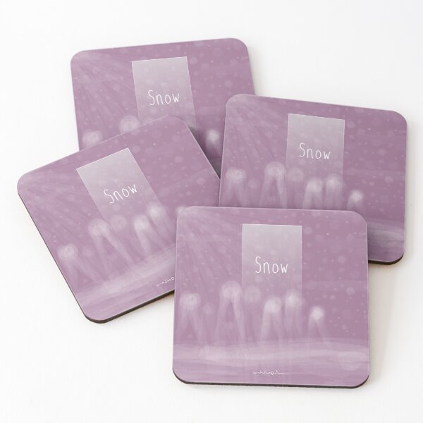 Item preview,  Uskarpt - Cloud - Small creatures in the snow - Abstract winter designed and sold by uskARpT.