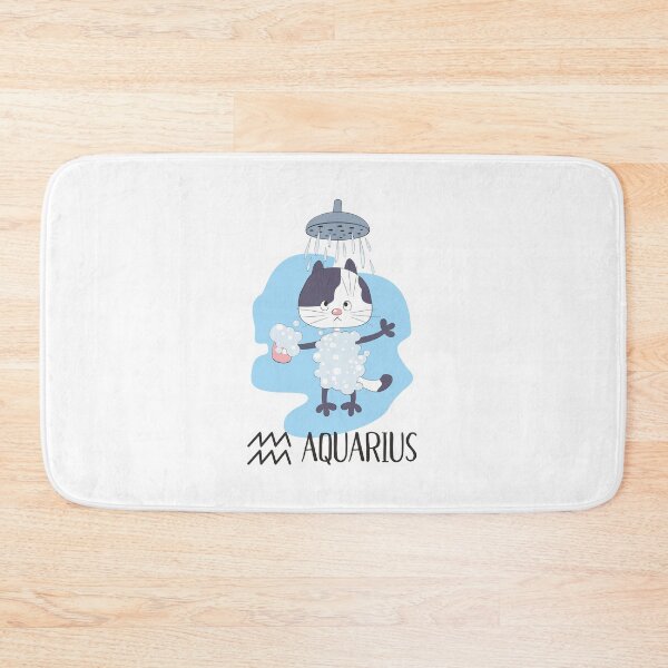 Item preview, Aquarius Funny Aquarius Cat designed and sold by ToniaKroeger.