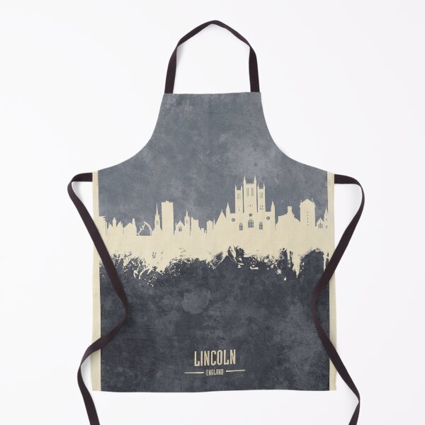 Aperçu de l'œuvre Lincoln England Skyline créée et vendue par ArtPrints.