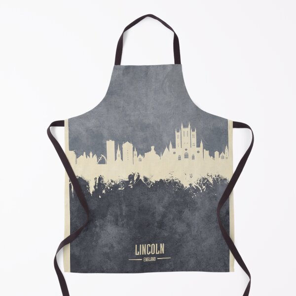 Aperçu de l'œuvre Lincoln England Skyline créée et vendue par ArtPrints.