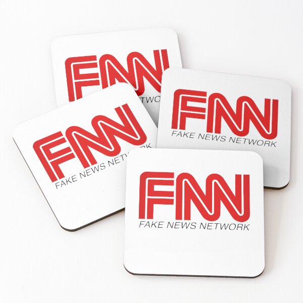 Item preview, FNN  Fake News Network Trump Election Politics logo designed and sold by Mokhe.