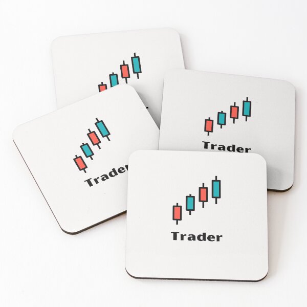Item preview, Trader with charts -  Trader Trading Design designed and sold by miguelaud.