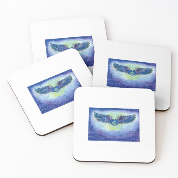 Item preview, Winged Heart designed and sold by PeaceGiftsShop.