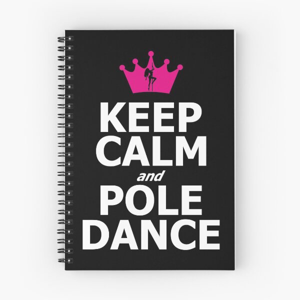 Item preview, KEEP Calm and POLE DANCE white text designed and sold by MickaPole.