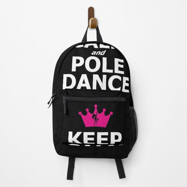 Item preview, KEEP Calm and POLE DANCE white text designed and sold by MickaPole.