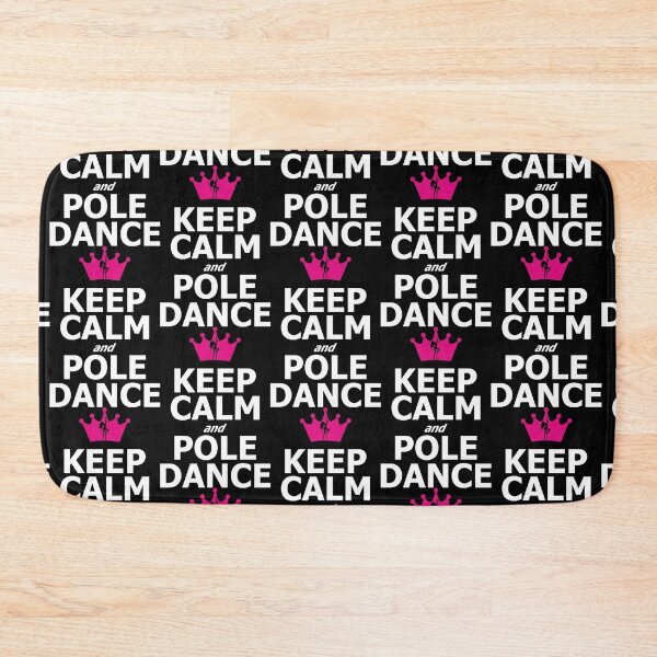 Item preview, KEEP Calm and POLE DANCE white text designed and sold by MickaPole.