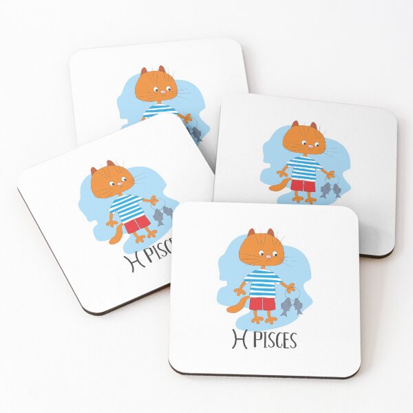 Item preview, Pisces Funny Pisces Cat designed and sold by ToniaKroeger.