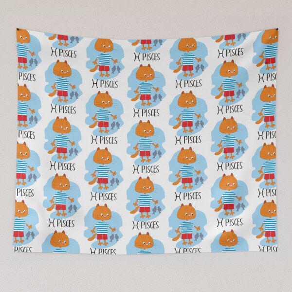Item preview, Pisces Funny Pisces Cat designed and sold by ToniaKroeger.