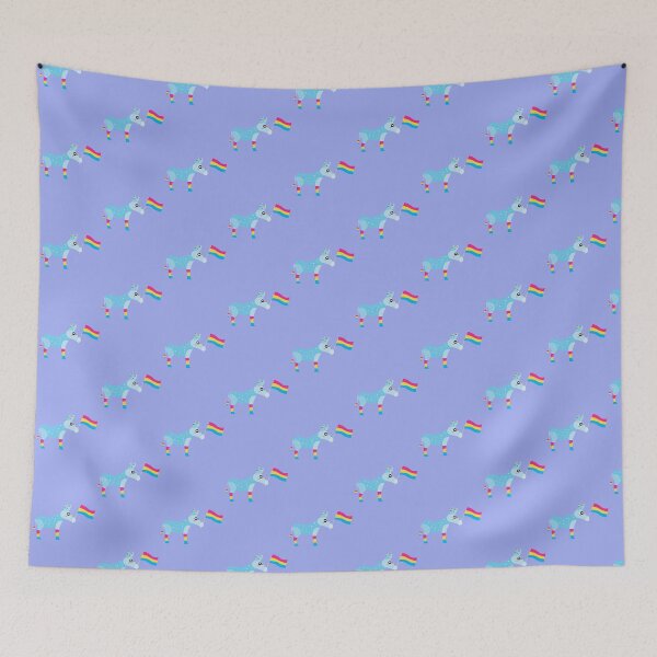 Item preview, Pansexual Pride Cute sparkly Pastel Rainbow Donkey  designed and sold by twicetrader.