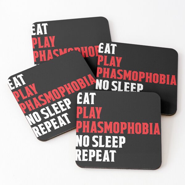 Item preview, Eat Play Phasmophobia Repeat Funny Gamer designed and sold by bestshirtcom.