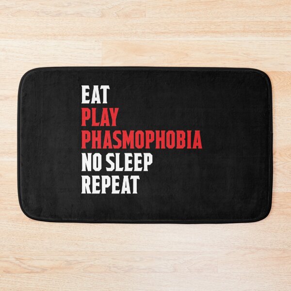 Item preview, Eat Play Phasmophobia Repeat Funny Gamer designed and sold by bestshirtcom.