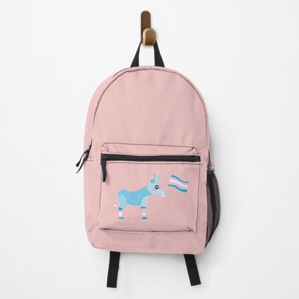 Item preview, Transgender Pride Cute sparkly Pastel Rainbow Donkey designed and sold by twicetrader.