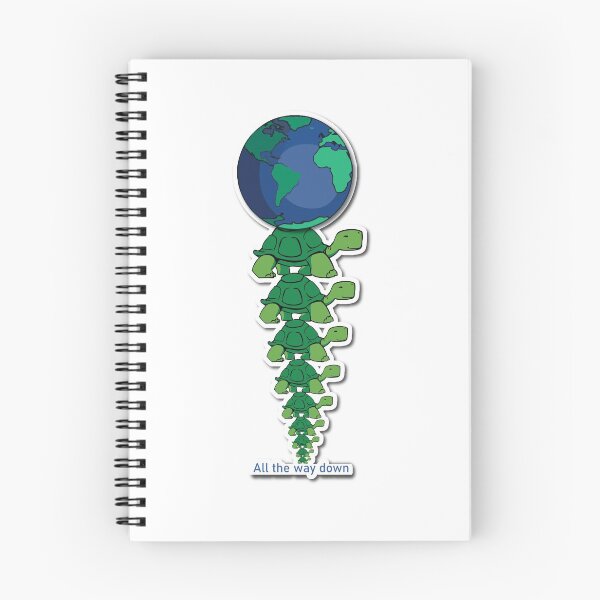 Item preview, Turtles all the way down  designed and sold by Veggie-love.