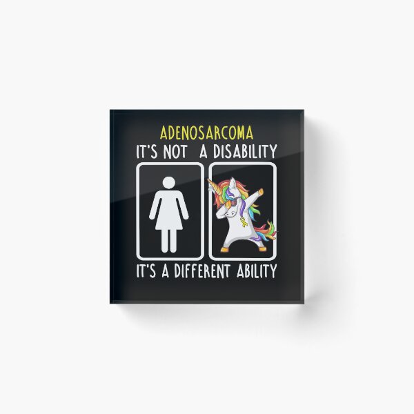 Item preview, Adenosarcoma It's not a Disability It's a different Ability  designed and sold by DianabellShop.
