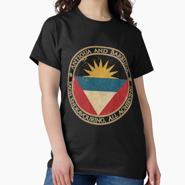 Item preview, Vintage Antigua and Barbuda USA North America United States Flag designed and sold by DragonXX.