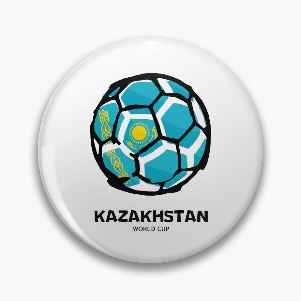 Item preview, Kazakhstan Football Country Flag designed and sold by KewaleeTee.