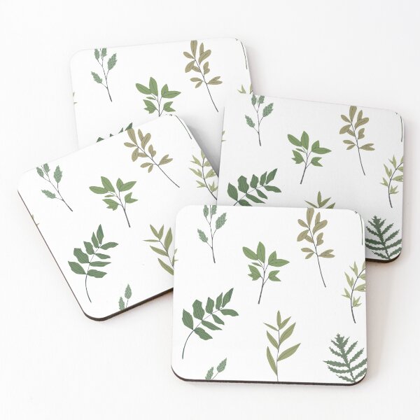 Item preview, Green leaves designed and sold by Katielisker.