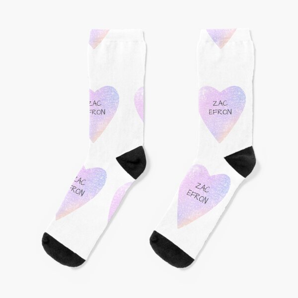 I Love Zac Efron Socks