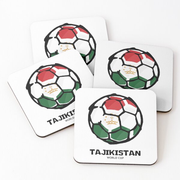 Item preview, Tajikistan Football Country Flag designed and sold by KewaleeTee.