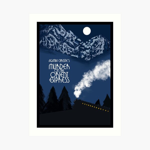 Agatha Christie's Murder on the Orient Express Art Print