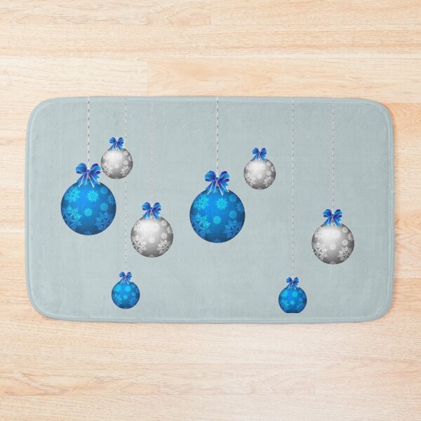 Item preview, Christmas Blue Balls designed and sold by IsabellShop.