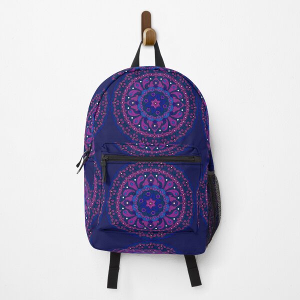 Item preview, Mandala Design in shades of Blues, Pinks and Purple designed and sold by ZanyPaintbrush.