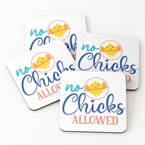 Item preview, PNG\No No_Chicks Allowed designed and sold by Paul's Designs.