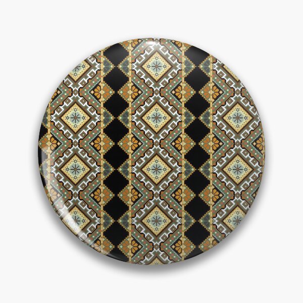 Item preview, Tribal Embroidery Inspired Pattern Classic Traditional Design 13 designed and sold by MyKi24.