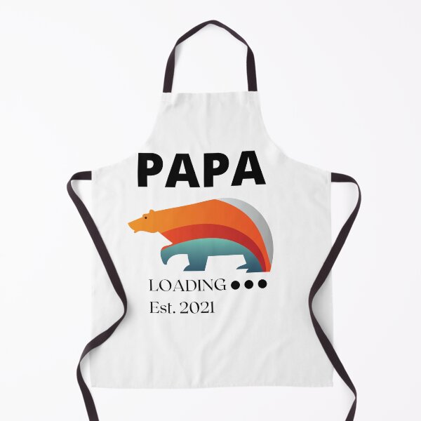 Item preview, Papa Bear Loading Est. 2021 New Grandparent New Baby Announcement Gift designed and sold by GmolahUnlimited.