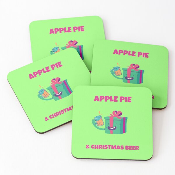 Item preview, Apple Pie & Christmas Beer | Merry Christmas Holiday  designed and sold by Ainbowz-Artwork.