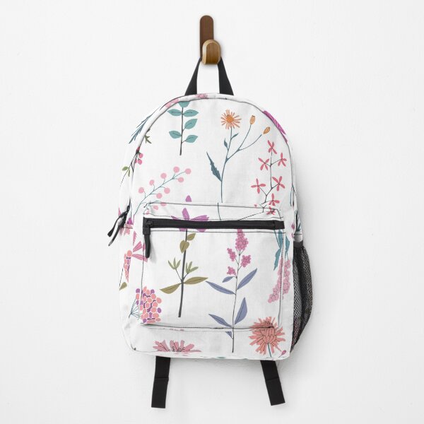Item preview, Pink wildflowers pattern  designed and sold by Katielisker.