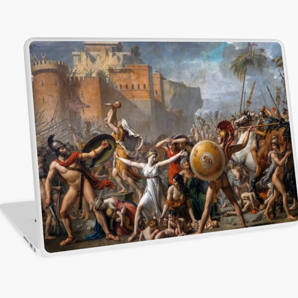 The Intervention of the Sabine Women Jacques-Louis David Laptop Skin