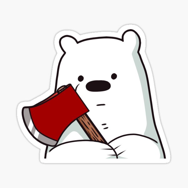 Colorful Cartoon Bear Stickers Pack Cute Polar Bear Stickers - Temu