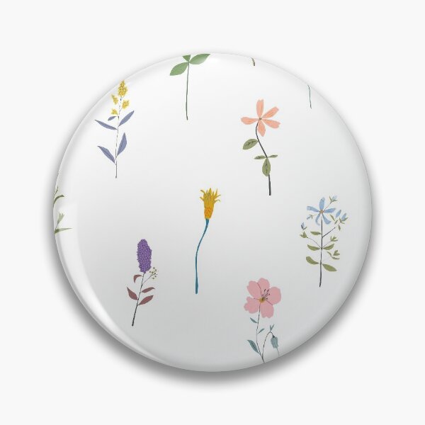 Item preview, Delicate flowers pattern designed and sold by Katielisker.