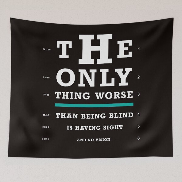 Item preview, Eye test with saying designed and sold by Phate86.
