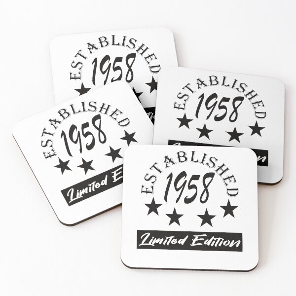 Item preview, Established 1958 limited edition design designed and sold by Tomsens.