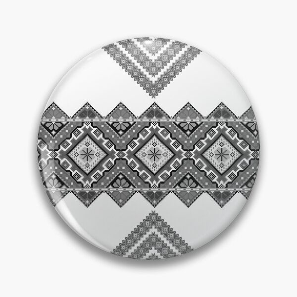 Item preview, Tribal Cross Stitch Vintage - Black White Design 08 designed and sold by MyKi24.