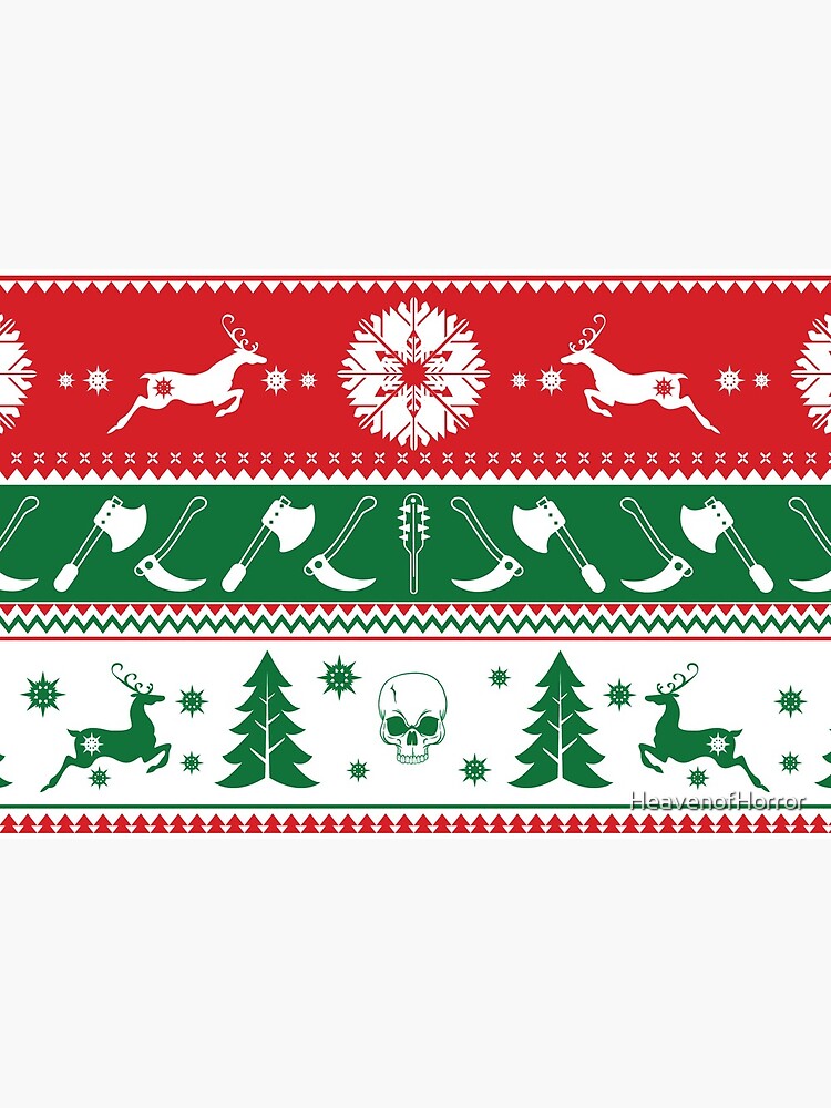 Ugly Horror Christmas Sweater by HeavenofHorror