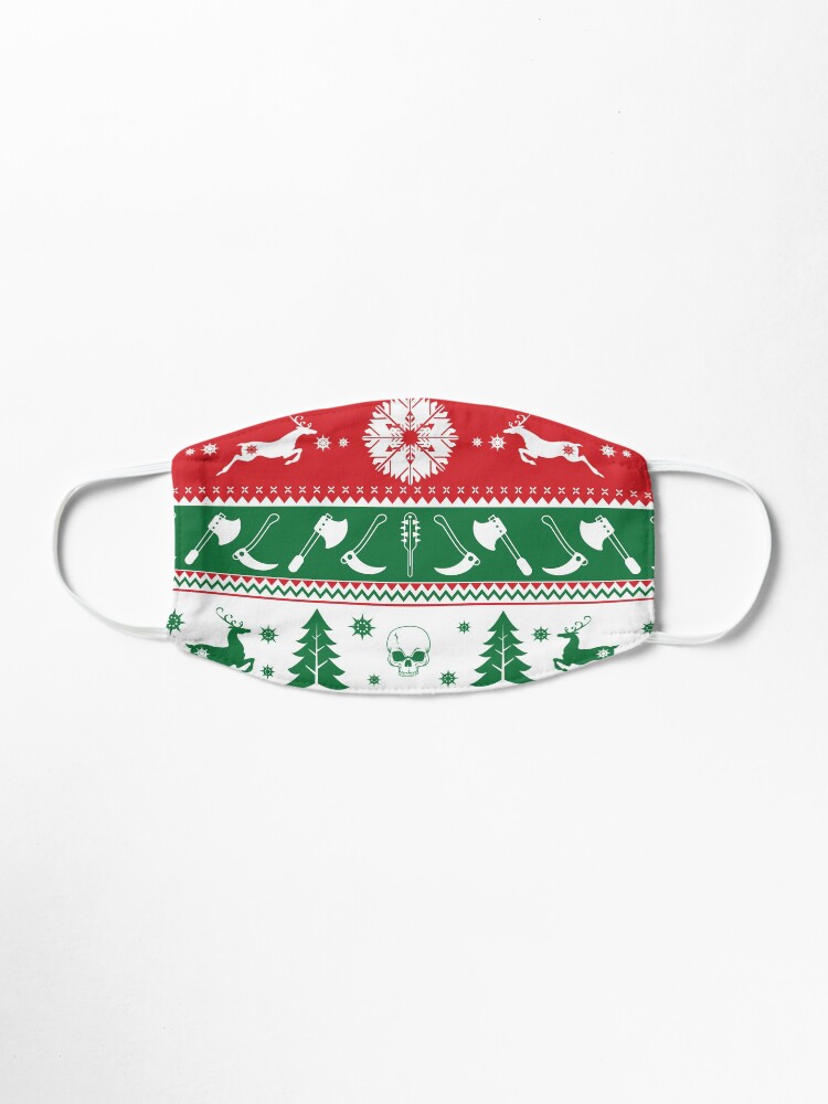 Alternate view of Ugly Horror Christmas Sweater Mask